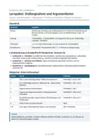 Vorschau - Arbeitsblätter - Lernpaket Stellungnahme und Argumentieren Klass9 mit Lösungen - Deckblatt