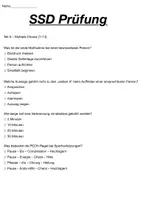 Vorschau - Klassenarbeiten - Schulsanitätsdienst Prüfung - Deckblatt
