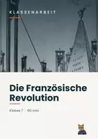 Vorschau - Test - Klassenarbeit: Französische Revolution - Deckblatt