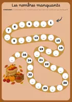 Aperçu - Feuilles d'exercices - La course aux nombres - Page de couverture
