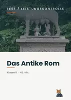 Vorschau - Test - Test / Leistungskontrolle: Antikes Rom - Deckblatt