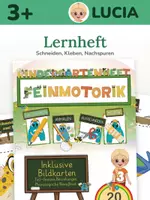 Vorschau - Arbeitsblätter - Schneiden, Kleben, Nachspuren ab 3 Jahren | Kindergarten, Vorschule | Feinmotorik, Formen, Teil-Ganzes - Deckblatt