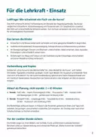 Vorschau - Arbeitsblätter - Fortbewegung und Flossen bei Fischen – Mission Flossencheck | Biologie-Mission Klasse 5-6 - Seite 1