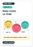Náhled - Naše místo ve třídě | 1. třída ZŠ - boční 3
