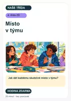 Náhled - Místo v týmu | 4. třída ZŠ zdarma - krycí list