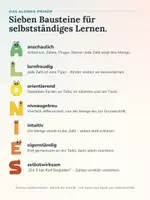 Vorschau - Fördermaterial/Inklusion - Zahlen-Lernkarten ab 3 Jahren | Kita & Anfangsunterricht: Zahlen und Mengen bis 10, Tafelmaterial | vierfach differenziert - Seite 1