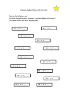 Vorschau - Arbeitsblätter - Umkehraufgaben finden und geschickt verbinden (ZR 20 + ZR 100) - Seite 1