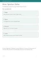 Vorschau - Spiele - Klettmappe FSP Sprache / FSP Geistige Entwicklung - phonologische Bewusstheit - Seite 1