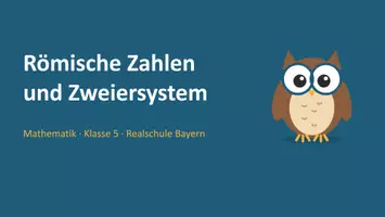 Vorschau - Arbeitsblätter - Mathe Römische Zahlen Klasse 5 - Seite 1