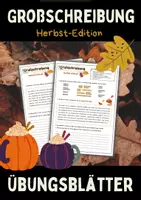 Vorschau - Arbeitsblätter - GROßSCHREIBUNG - Übungsblatt 'Herbst-Edition' (2 Versionen) - Deckblatt
