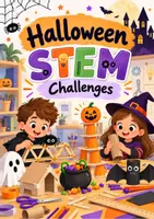 Προεπισκόπηση - Φύλλα εργασίας - Halloween STEM Challenges - Δημιουργικές STEM Αποστολές - Εξώφυλλο