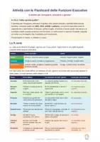 anteprima - Flashcard - Flashcard delle Funzioni Esecutive. 9 carte illustrate e 5 attività su attenzione, memoria e autocontrollo, per BES, DSA e autismo - Pagina 1