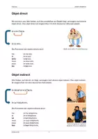 Vorschau - Arbeitsblätter - Objet direct et indirect - Seite 2
