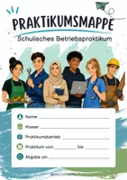 Vorschau - Unterrichtsreihen - Praktikumsmappe | Schulisches Betriebspraktikum - Deckblatt