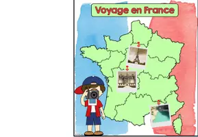 Vorschau - Arbeitsblätter - Landeskunde: Voyage en France (Booklet/Anfangsunterricht) - Seite 3