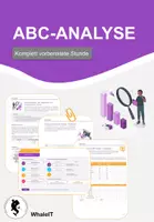 Vorschau - Stundenentwürfe - ABC-Analyse - Komplett vorbereitete Stunde - BWL - Deckblatt