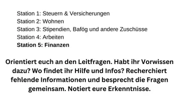 Vorschau - Arbeitsblätter - Lebenskunde Stationsarbeit Hilfe zur Selbsthilfe - Seite 1