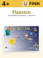 Vorschau - Arbeitsblätter - Planeten kostenlos ab 4 Jahren – Ausschneiden & Zuordnen | Vorschule, Förderschule | dreifach differenziert - Deckblatt