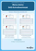 Vorschau - Arbeitsblätter - Schulausgangsschrift (SAS) – Schreibschrift üben - Deckblatt