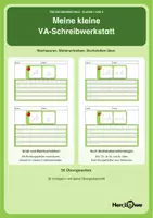 Vorschau - Arbeitsblätter - Schreibschrift üben – Vereinfachte Ausgangsschrift (VA) - Deckblatt