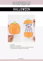 Vista previa - Manualidades / Dibujos para colorear - Manualidad de Halloween - Calabazas con sorpresa - página 2
