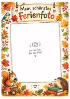 Vorschau - Arbeitsblätter - Herbstferien-Challenge, Lesezeichen,Feriengruß,Ferienfoto🍂 - Seite 3