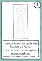 Vorschau - Mal- und Bastelvorlagen - Lesezeichen besticken: Schritt-für-Schritt Anleitung - Seite 3