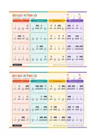 Vista previa - Juegos / Gamificación - Bingo musical para practicar ritmos con tus estudiantes - página 1