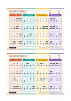 Vista previa - Juegos / Gamificación - Bingo musical para practicar ritmos con tus estudiantes - página 2
