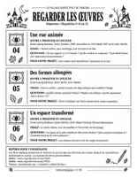 Aperçu - Préparation de séquence / Séquence complète - Le village hanté tout de travers : projet d'arts plastiques Halloween à la manière de Kirchner (cahier + diaporama) - Page 2