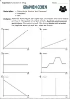Vorschau - Arbeitsblätter - Experiment - Graphen gehen - Deckblatt