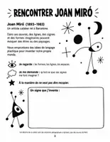 Aperçu - Préparation de séquence / Séquence complète - Les monstres aux mille émotions : projet d'arts plastiques à la manière de Joan Miró (cahier + diaporama) - Page 2