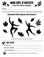 Aperçu - Préparation de séquence / Séquence complète - Le bal des feuilles magiques : papiers découpés d'automne à la manière de Matisse (cahier + diaporama) - Page 1