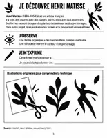 Aperçu - Préparation de séquence / Séquence complète - Le bal des feuilles magiques : papiers découpés d'automne à la manière de Matisse (cahier + diaporama) - Page 2