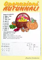 anteprima - Esercizi - Operazioni in Colonna - con Codice Colore (classe 4^) - Pagina di copertina