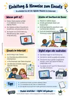 Vorschau - Stundenentwürfe - Digitales Plakat erstellen Power Point - Seite 1
