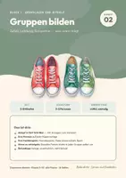 Vorschau - Stundenentwürfe - Gruppen bilden kooperatives Lernen Klasse 5 bis 10 | Methodenheft 16 Seiten mit Kopiervorlagen | Ablauf, Befundlage, drei Fachbeispiele | Zusammen denken 02 - Deckblatt