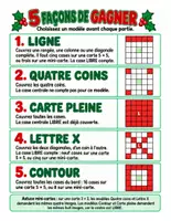 Aperçu - Jeux - Bingo de Noël : 60 cartes en images et en mots + mini-bingos (couleur + noir et blanc) - Page 2