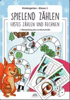 Vorschau - Spiele - Zählen und Rechnen ZR10-20 Mathe-Brettspiel Winter Vorschule - Klasse1 - Deckblatt
