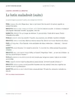 Aperçu - Texte - Le petit théâtre de Noël : 8 saynètes humoristiques pour la classe, CE2 à 6e - Page 3