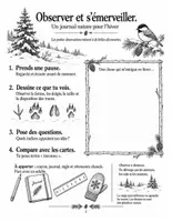 Aperçu - Expériences - Traces d'animaux : étude de la nature en hiver, du CP au CM1 (20 pages) - Page 1