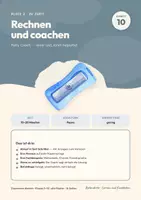 Vorschau - Stundenentwürfe - Rechnen und coachen kooperatives Lernen Klasse 5 bis 10 | Methodenheft 16 Seiten mit Kopiervorlagen | Ablauf, Befundlage, drei Fachbeispiele | Zusammen denken 10 - Deckblatt