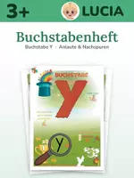 Vorschau - Unterrichtsreihen - Buchstabe Y lernen – Arbeitsheft ab 3 - Deckblatt