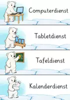 Vorschau - Präsentationen/Tafelbilder - Klassendienste Eisbärenklasse Klassentier Eisbär - Seite 2