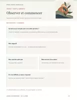 Aperçu - Fiches - Journal de bord socioémotionnel : 40 semaines pour les 11 à 17 ans (couleur + noir et blanc) - Page 3