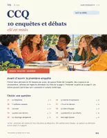 Aperçu - Préparation de séquence / Séquence complète - 10 enquêtes et débats clé en main : éthique et citoyenneté, CM2-6e (illustré + noir et blanc) - Page de couverture