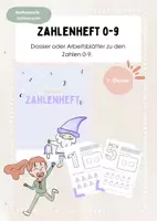 Vorschau - Arbeitsblätter - Einführung Zahlenraum - Zahlenheft ZR20 - Deckblatt