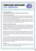 Vorschau - Arbeitsblätter - Künstliche Intelligenz als Therapeut - Medienbildung - Seite 2