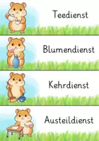 Vorschau - Arbeitsblätter - Hamsterklasse XXL Sorglospaket Klassentier Hamster - Seite 2