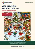 Vorschau - Arbeitsblätter - Weihnachts-Suchbilder XXL | 12 Wimmelbilder | Klasse 1–4 - Deckblatt